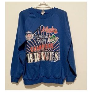 National League Braves vintage sweatshirt